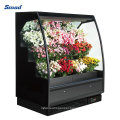 2-15 Fresh Flower Display Chiller Glass Cabinet Upright Showcase